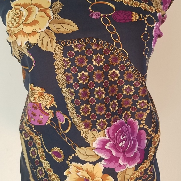 Liz Sinclair Floral Scarf - Picture 8 of 8